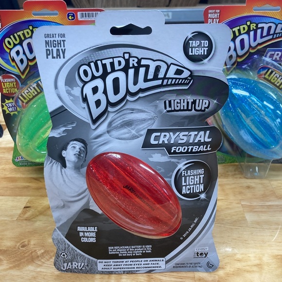 Outdoor Bound Light Up Crystal Football - Picture 2 of 2